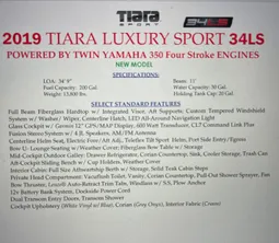 2019 Tiara Sport 34 LS