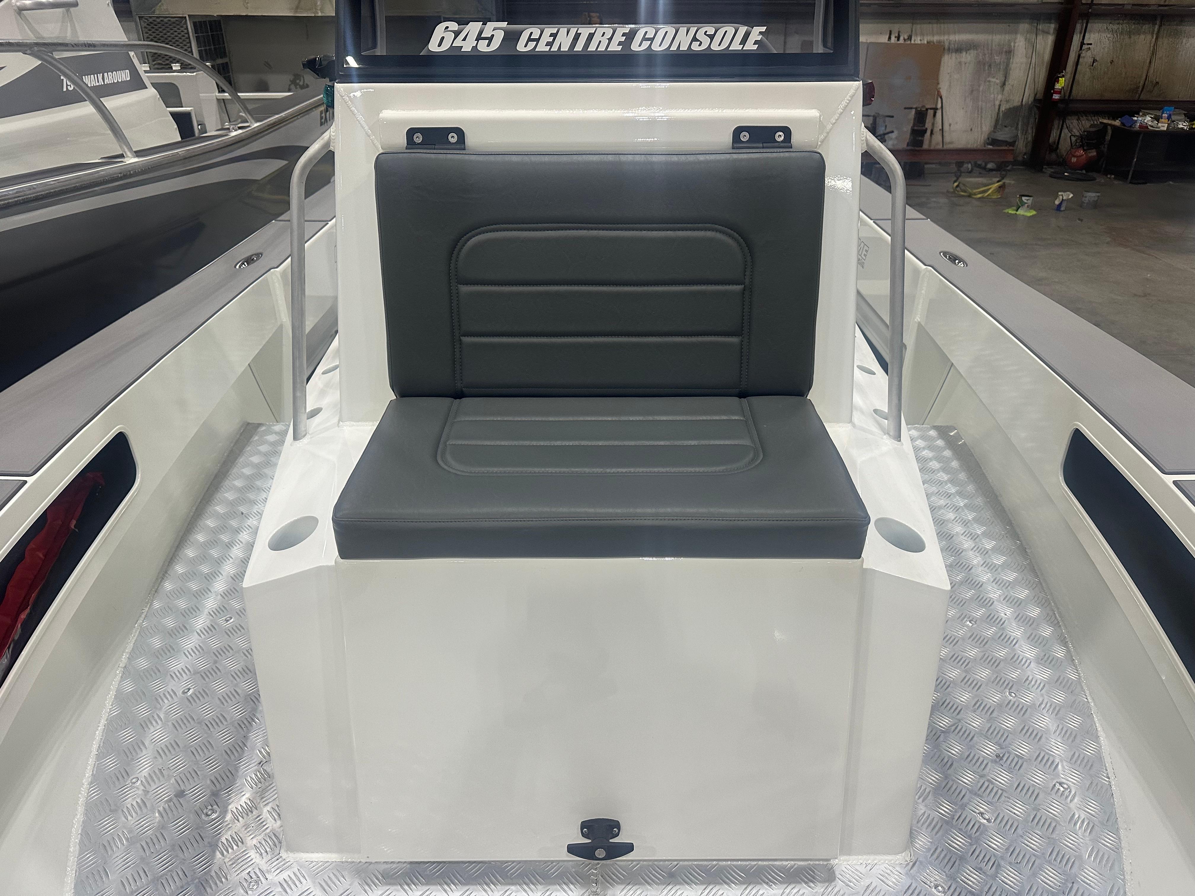 Forward Seat on the Extreme Boats 645 Center Console