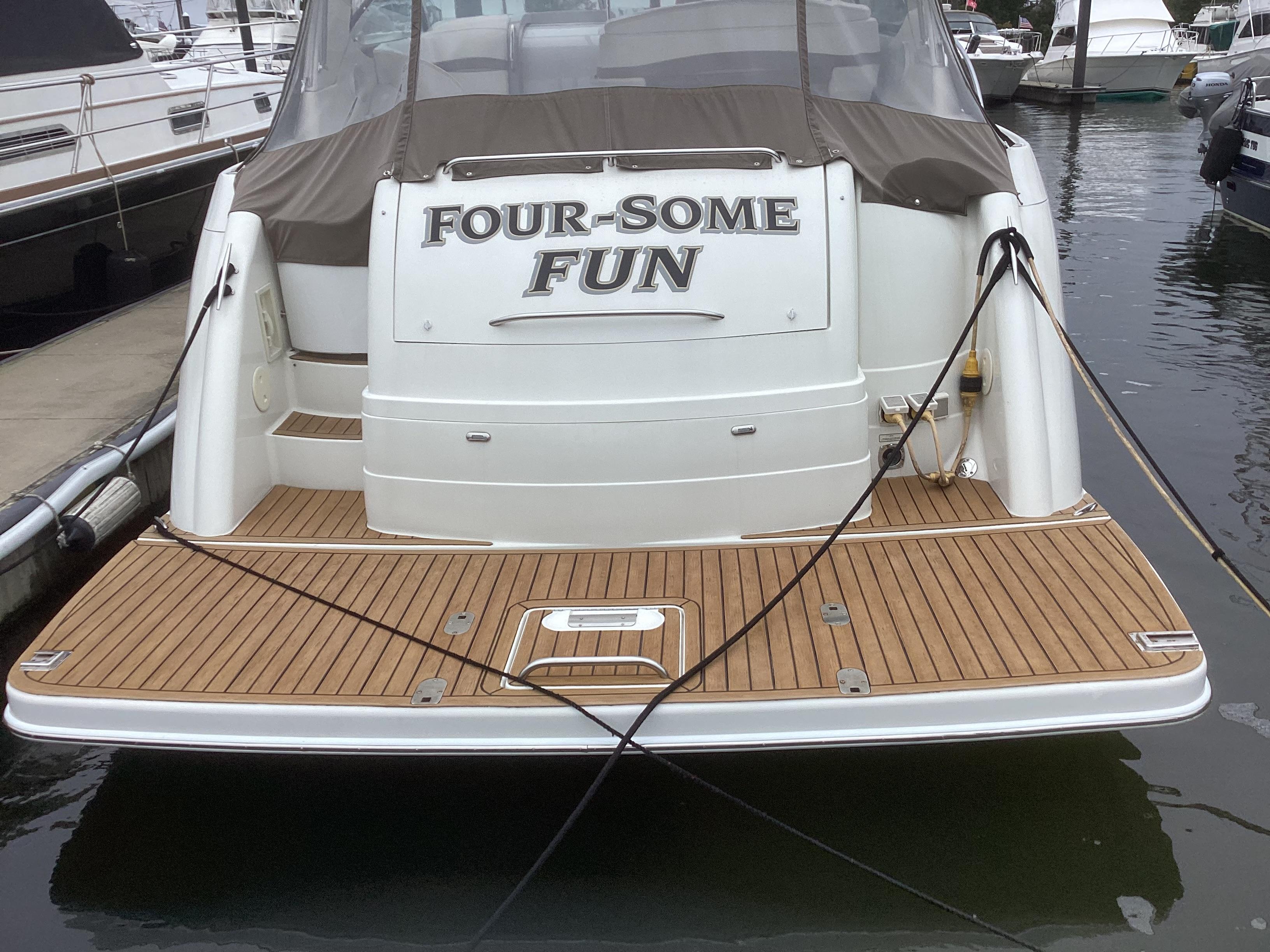 Boat foursome