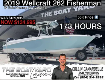 2019 Wellcraft 262 Fisherman