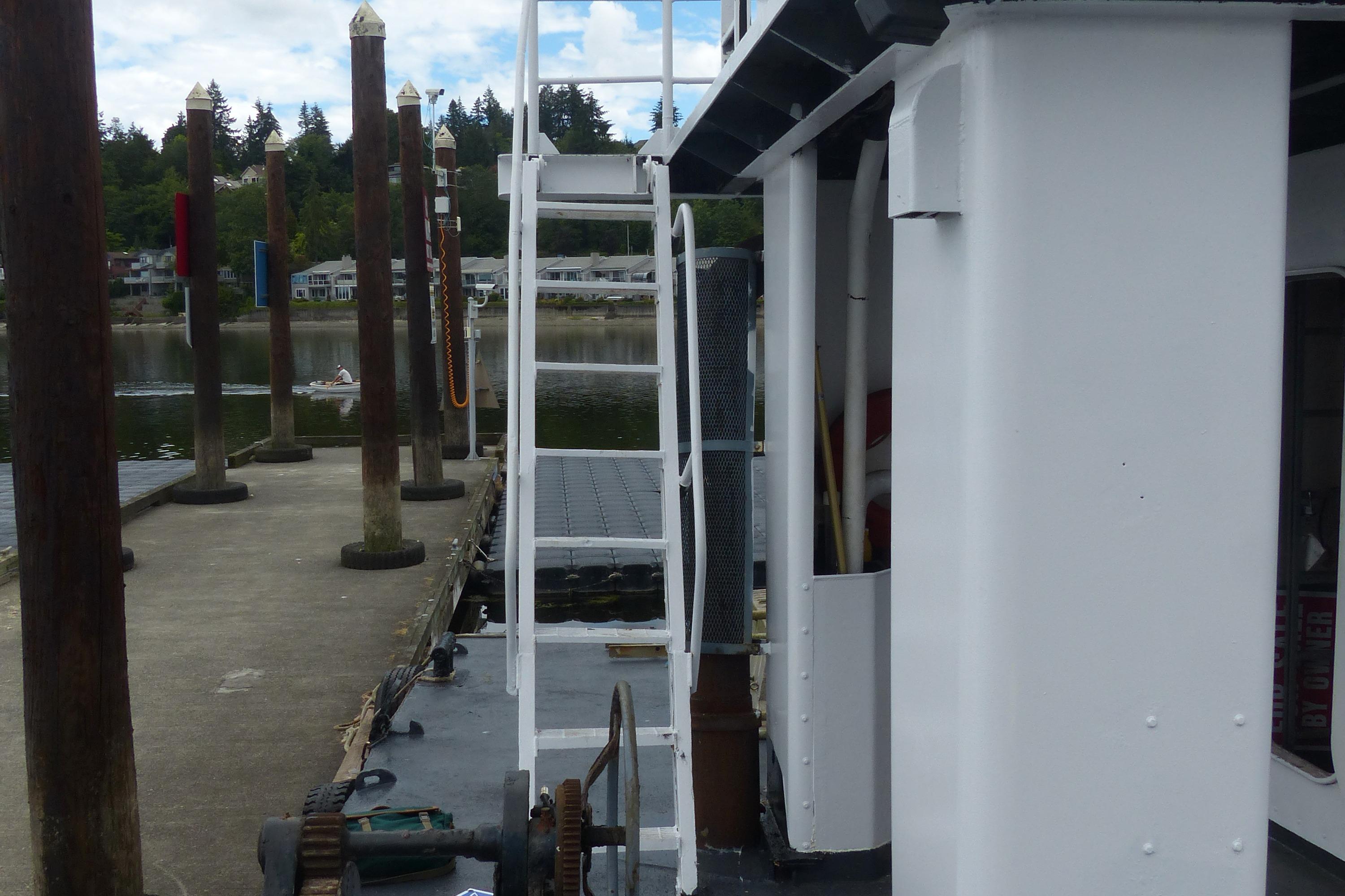 Ladder to Pilothouse