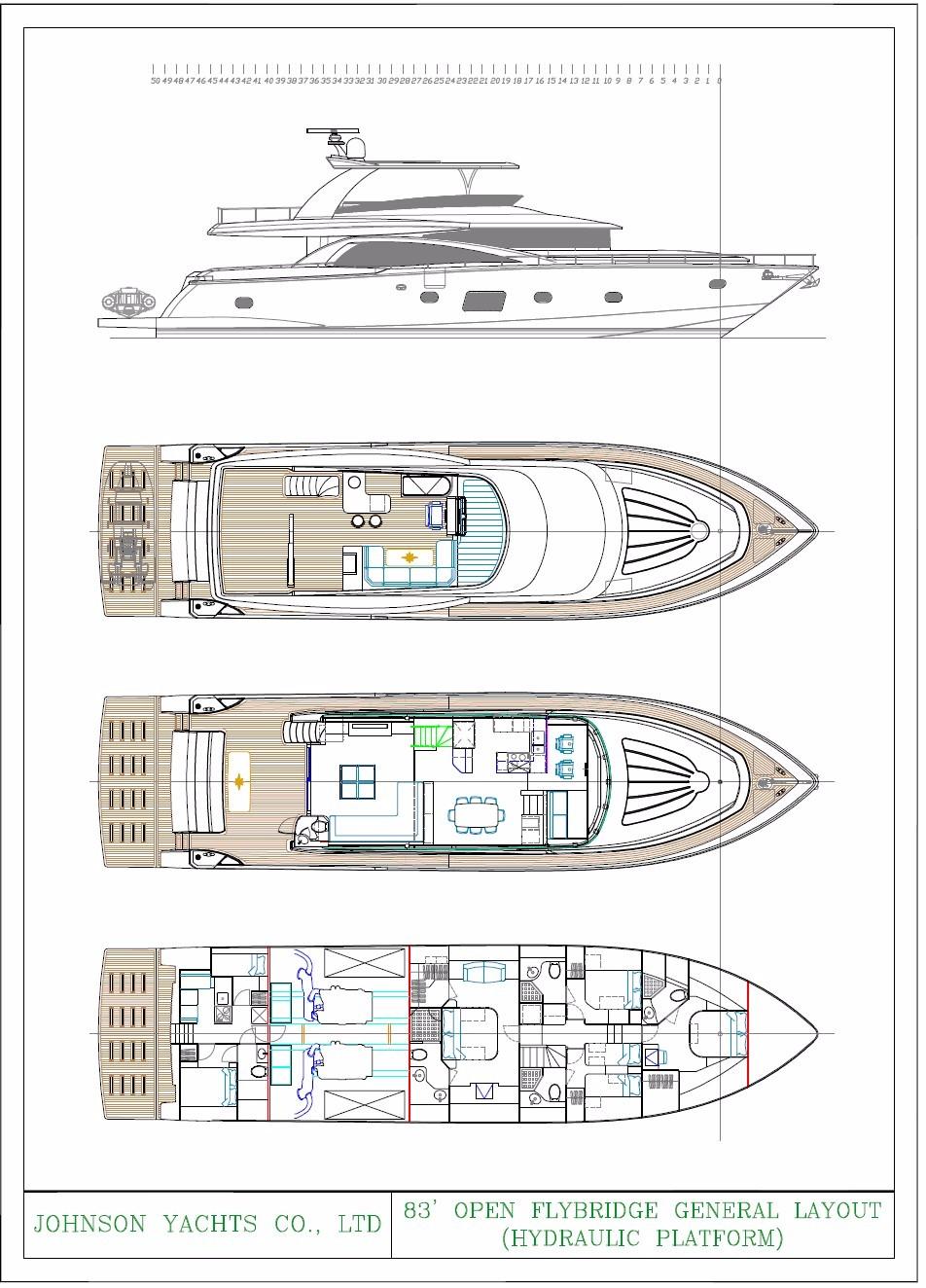 2023 Johnson Motor Yacht w/Hydraulic Platform
