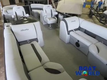 2024 Bentley Pontoons Legacy 220 Navigator Quad Lounge Pontoon & Honda 4