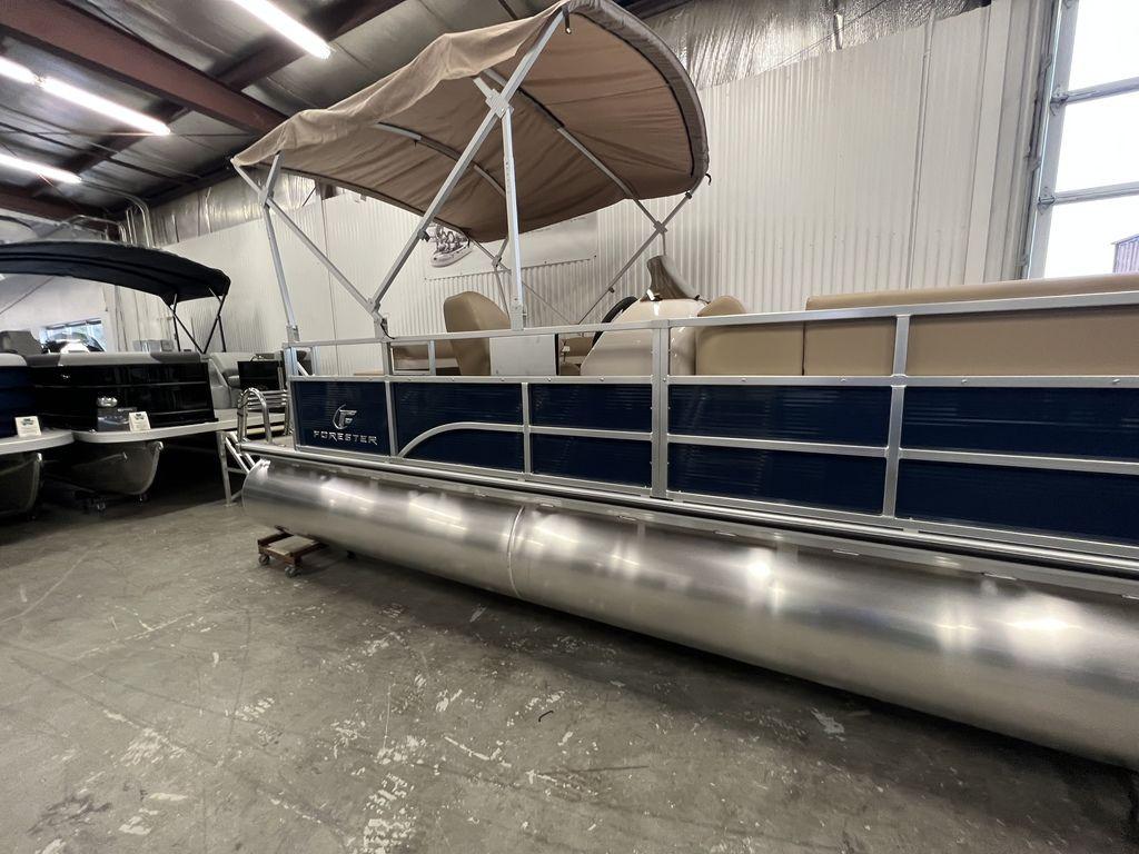 2024 FORESTER PONTOONS 22 CRUISE TRIPLE 115HP BUNK TRAILER