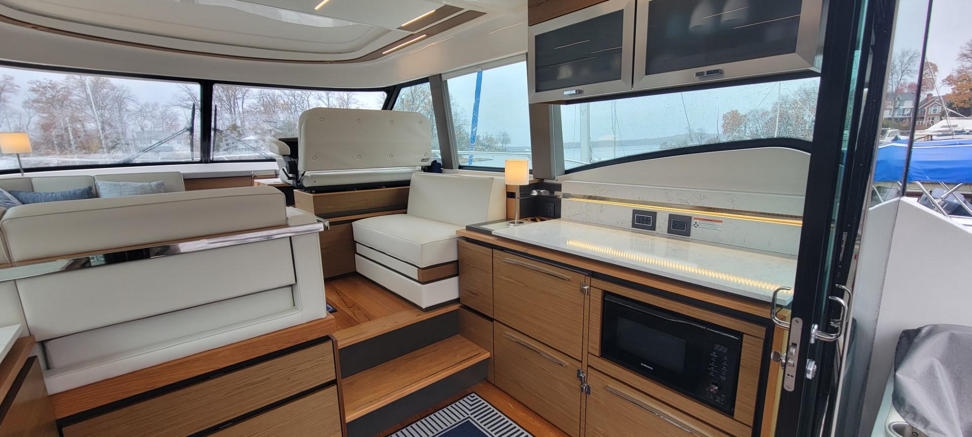 Tiara 49 Coupe - Stbd. Side Galley