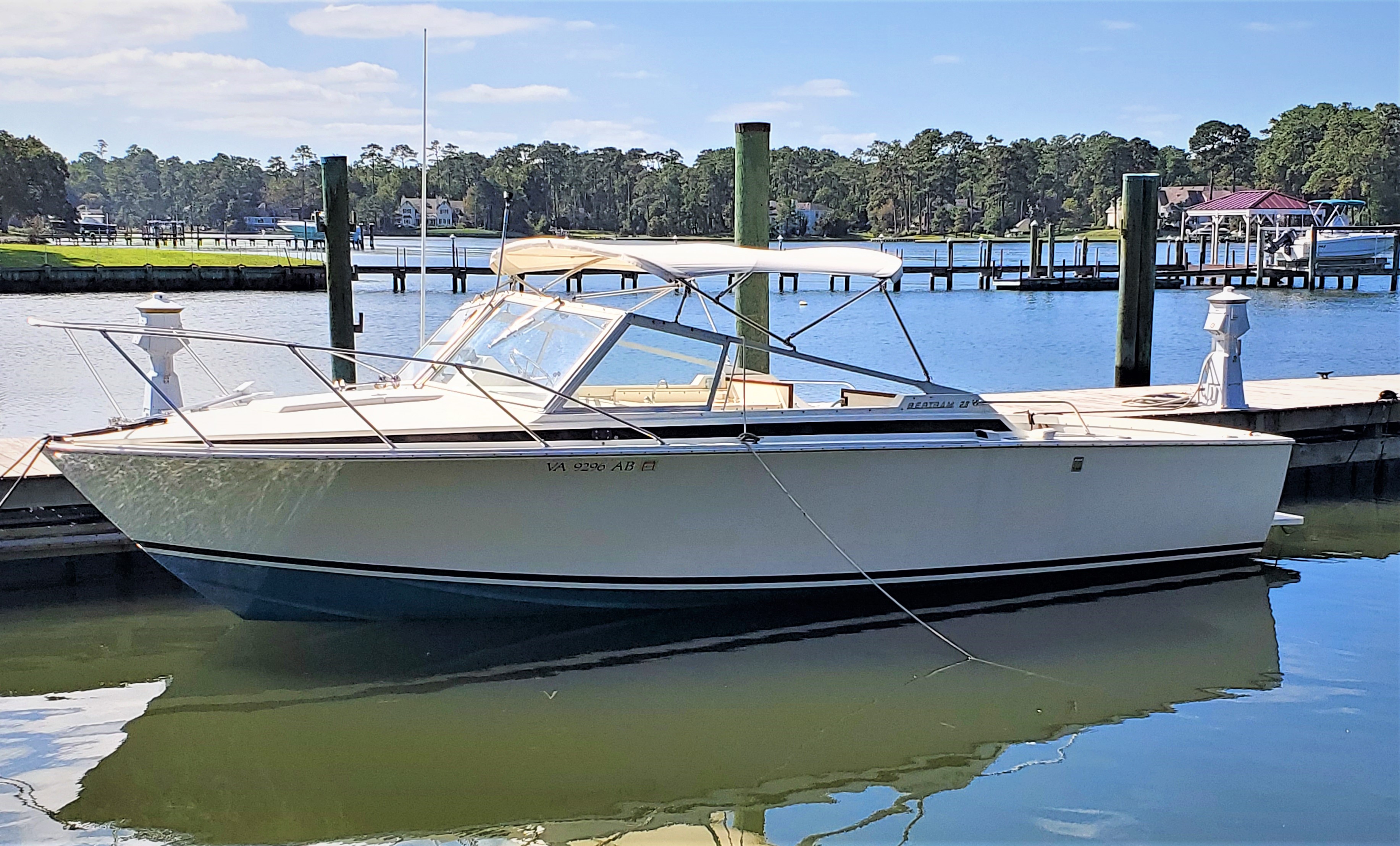 Used 1977 Bertram 28 Moppie Express Cruiser Virginia Beach Boat