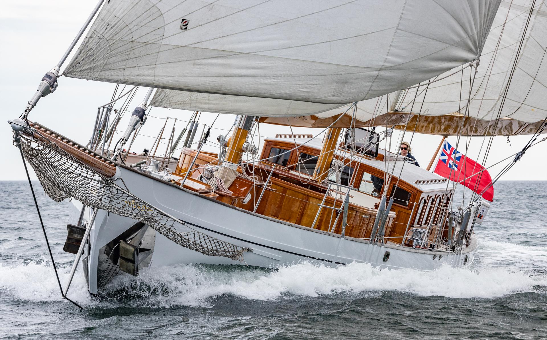 1929 Lyman-Morse Staysail Schooner