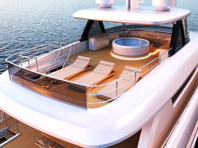 2025 Johnson Motor Yacht w/On Deck Master