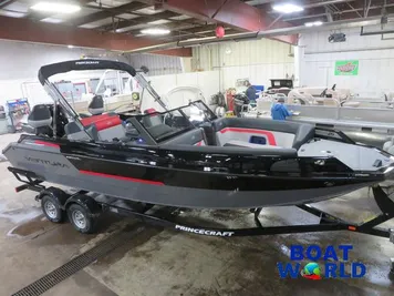 2024 Princecraft Ventura 230 WRL Windshield Swingback Deck Boat & M