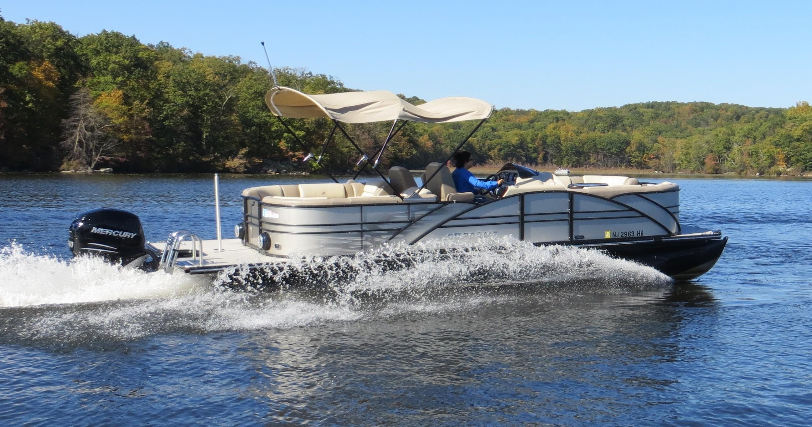 Used 2017 Starcraft MX 25 R w HMX Triple Pontoon, 07849 Lake Hopatcong ...