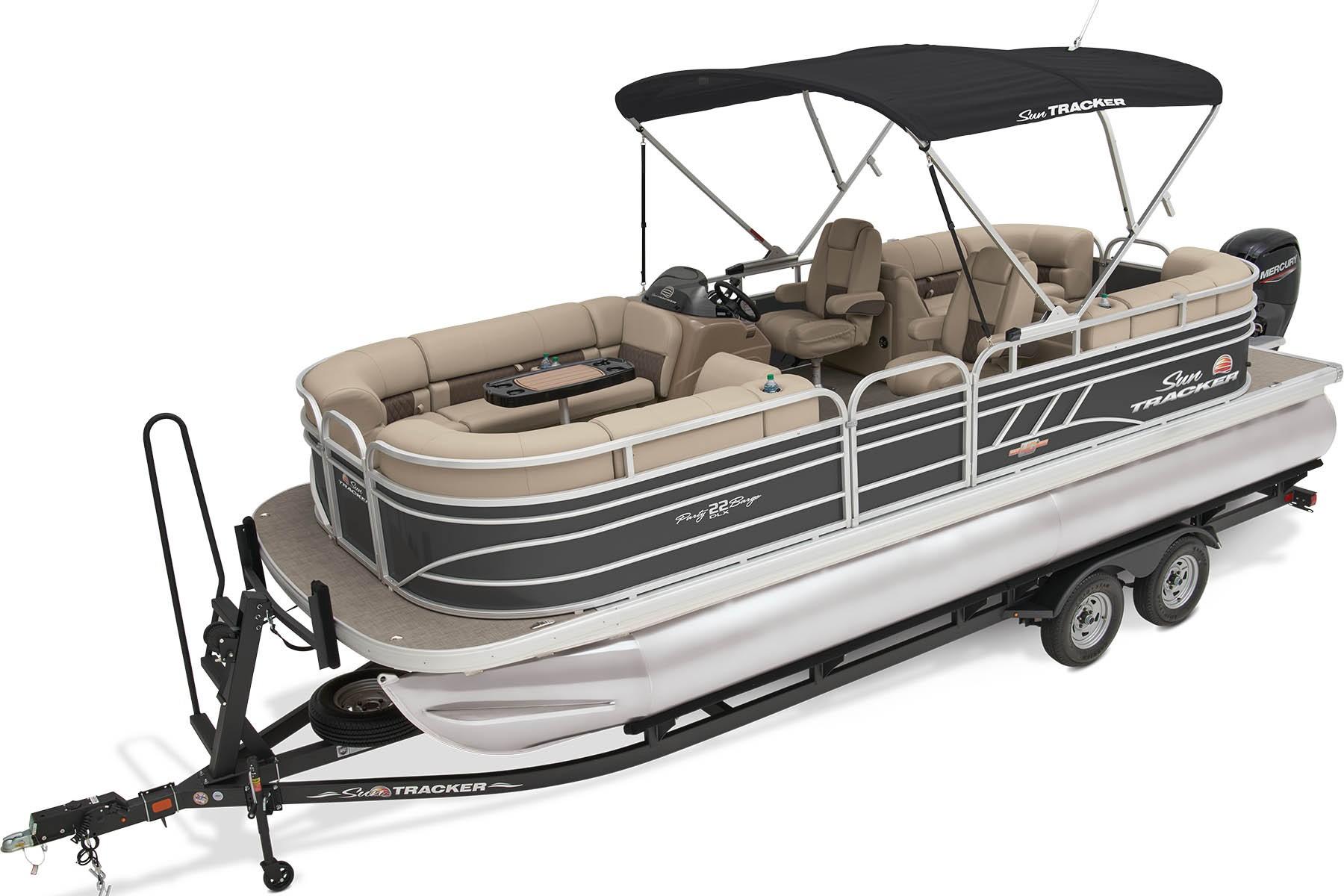 New 2024 Sun Tracker Party Barge 22 DLX, 33619 Tampa Boat Trader