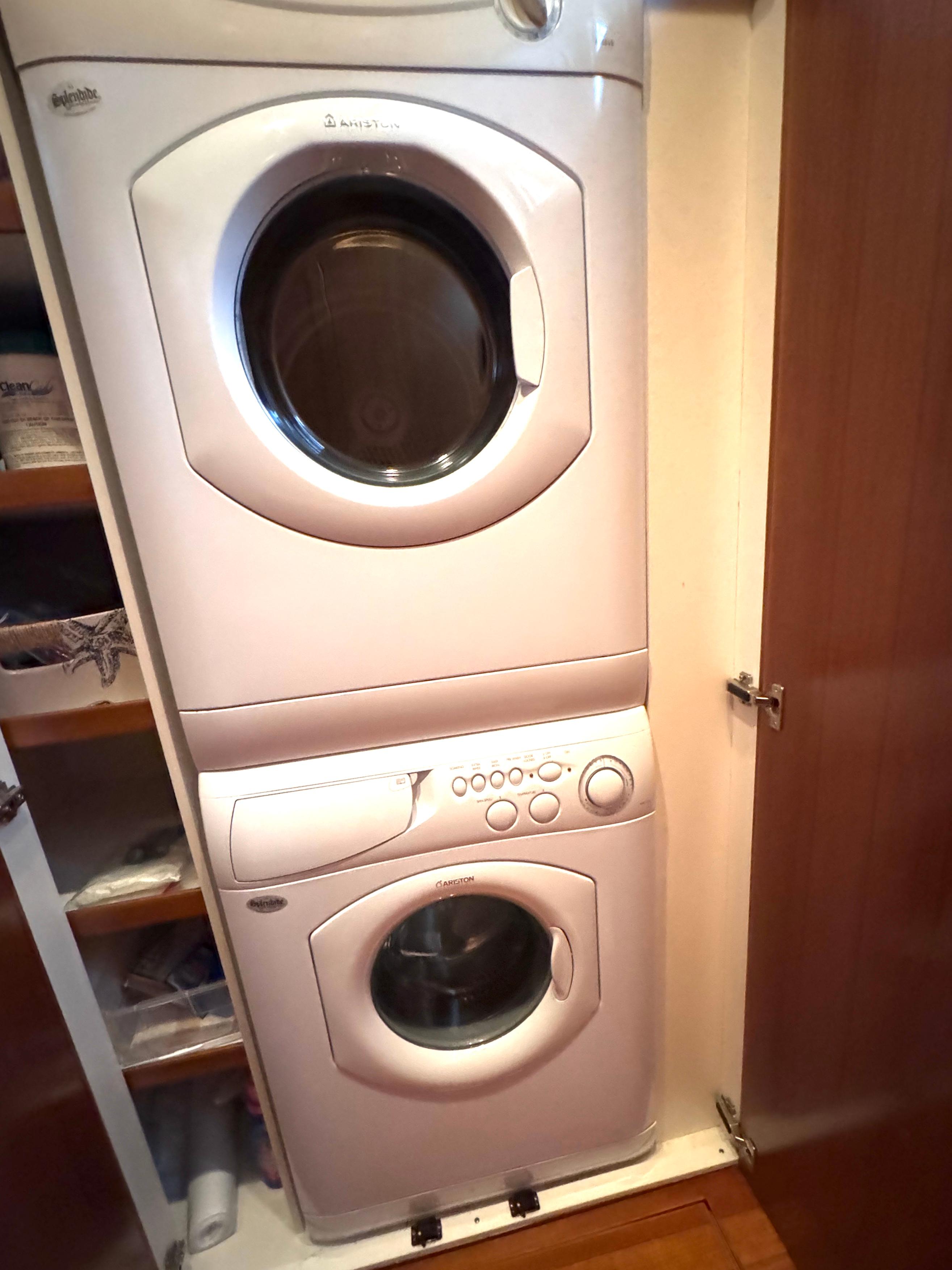 Washer and dryer separates