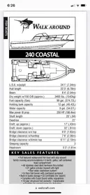 1997 Wellcraft 240 Coastal