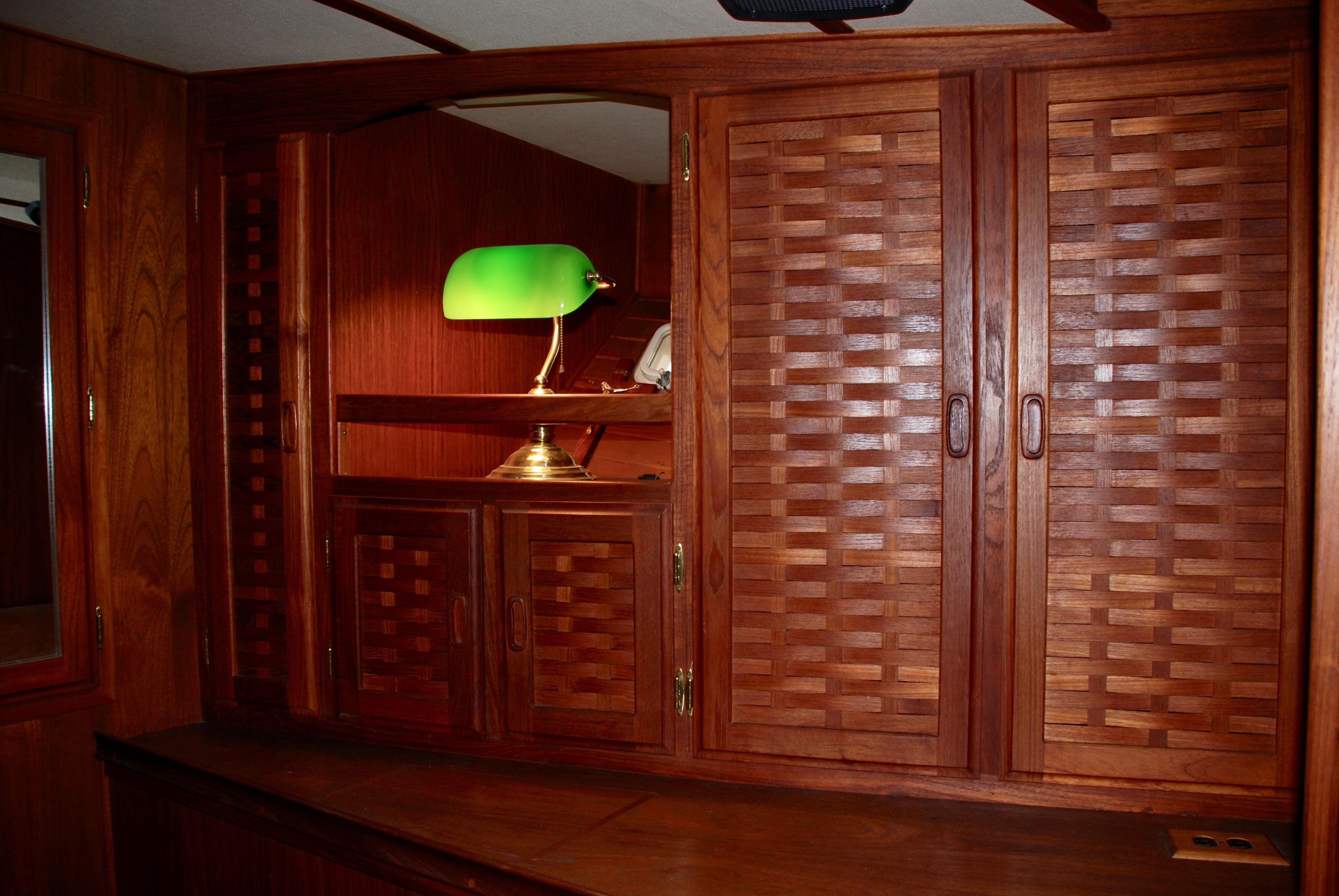 Basket Weave Cabinetry
