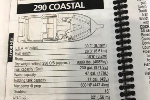 1999 Wellcraft 290 Coastal