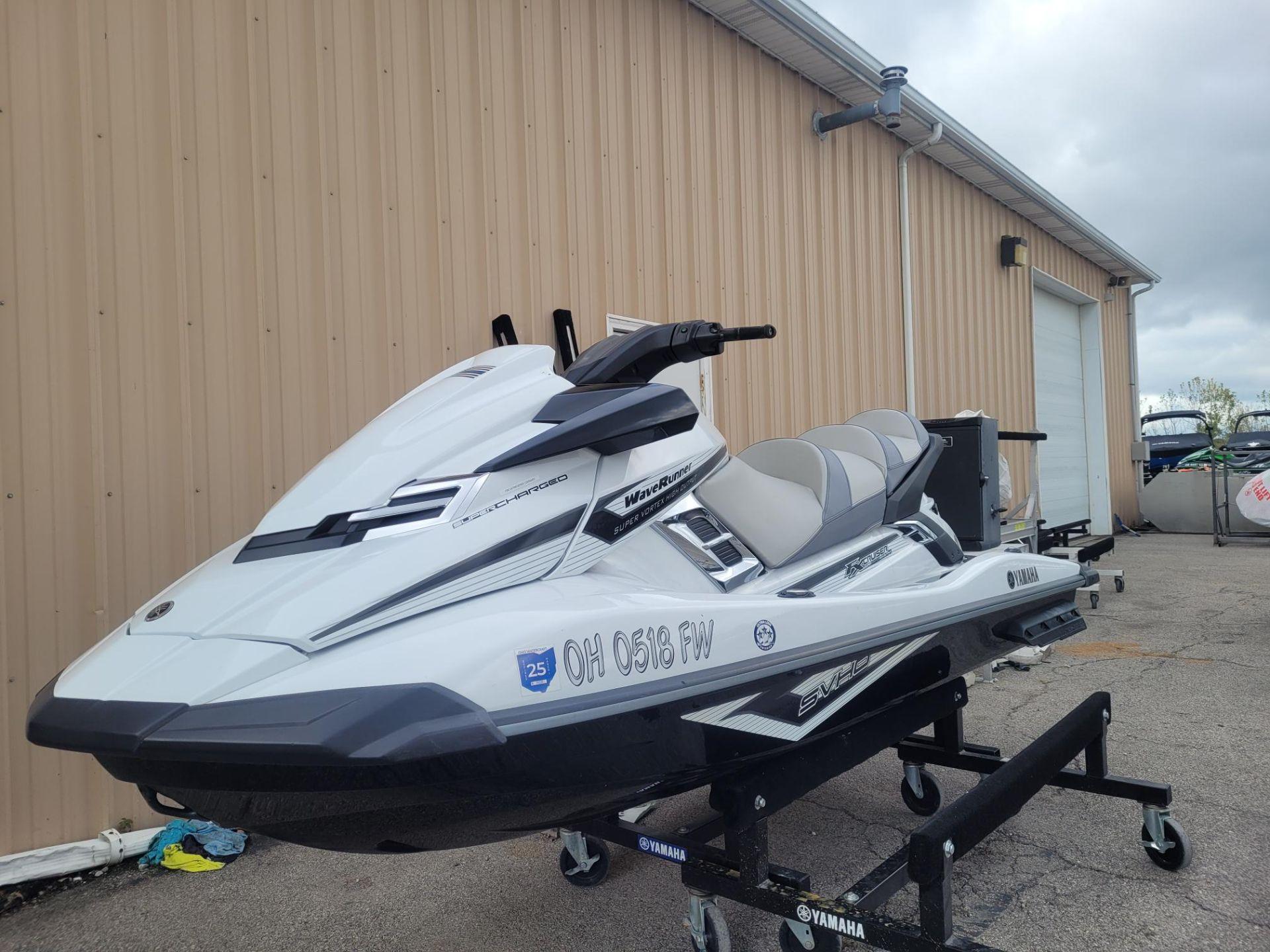 Used 2016 Yamaha WaveRunner FX Cruiser SVHO, 44839 Huron