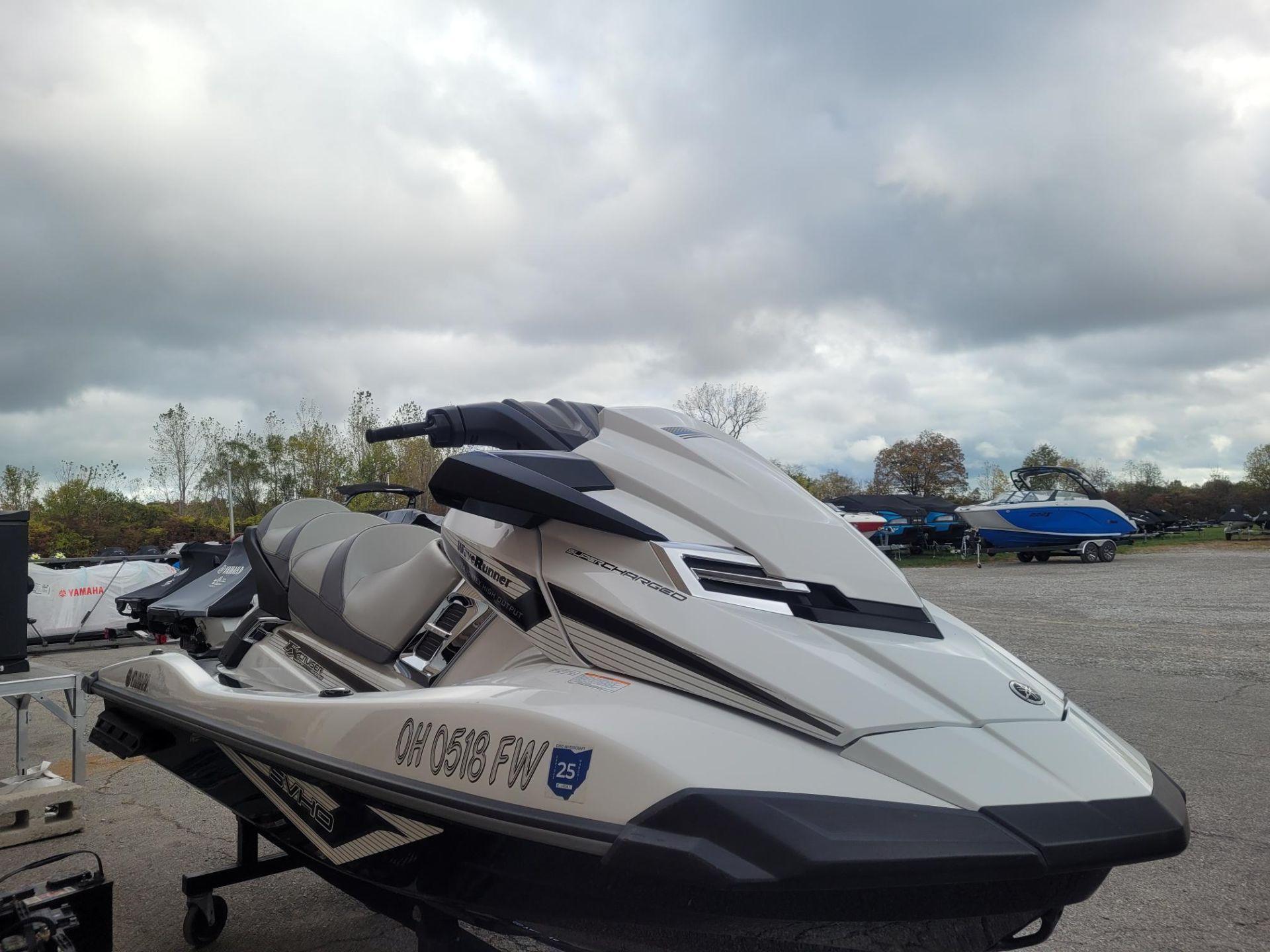 Used 2016 Yamaha WaveRunner FX Cruiser SVHO, 44839 Huron