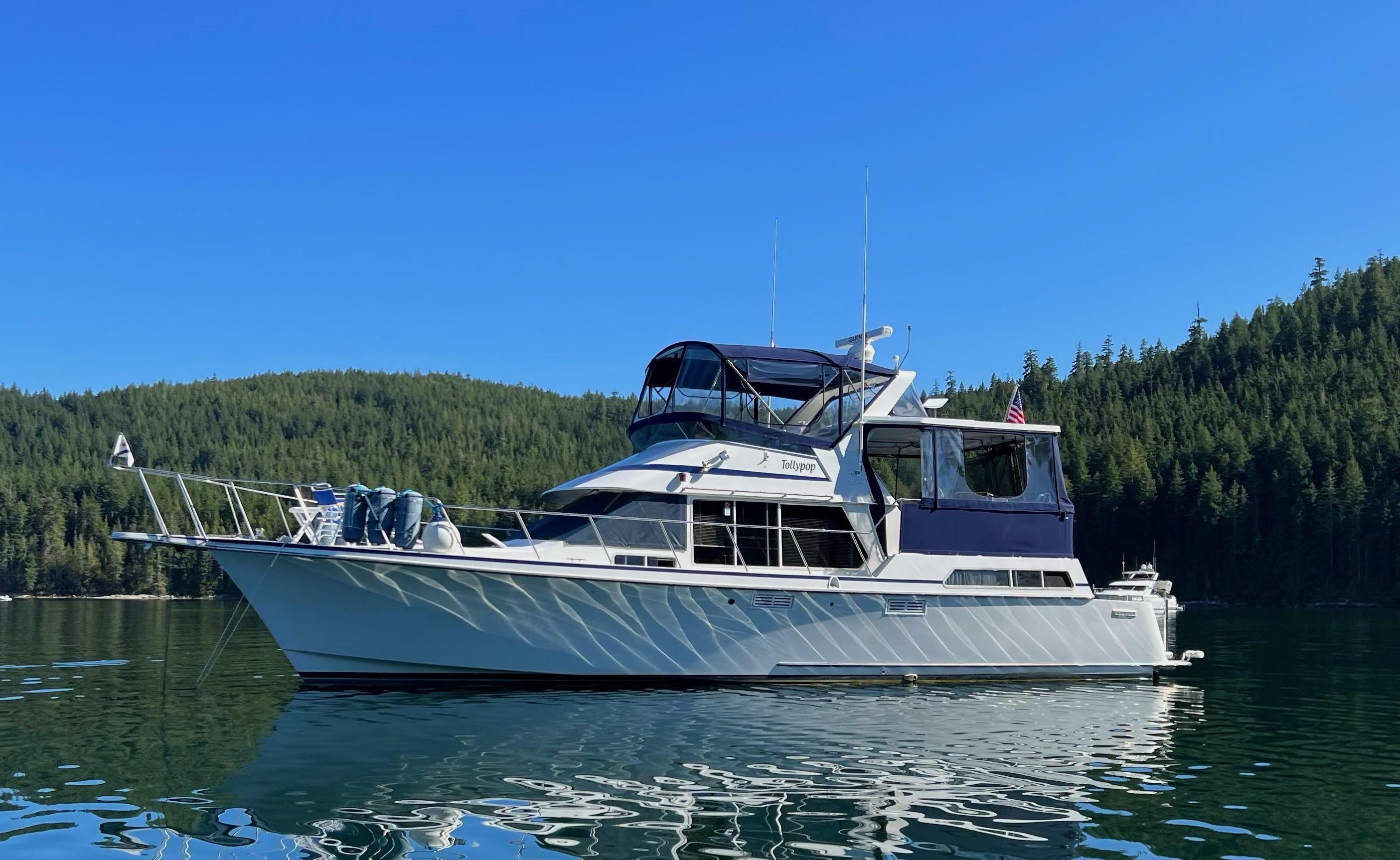 Used 1986 Ocean Alexander Custom Aft Deck Motor Yacht, 98221 Anacortes -  Boat Trader