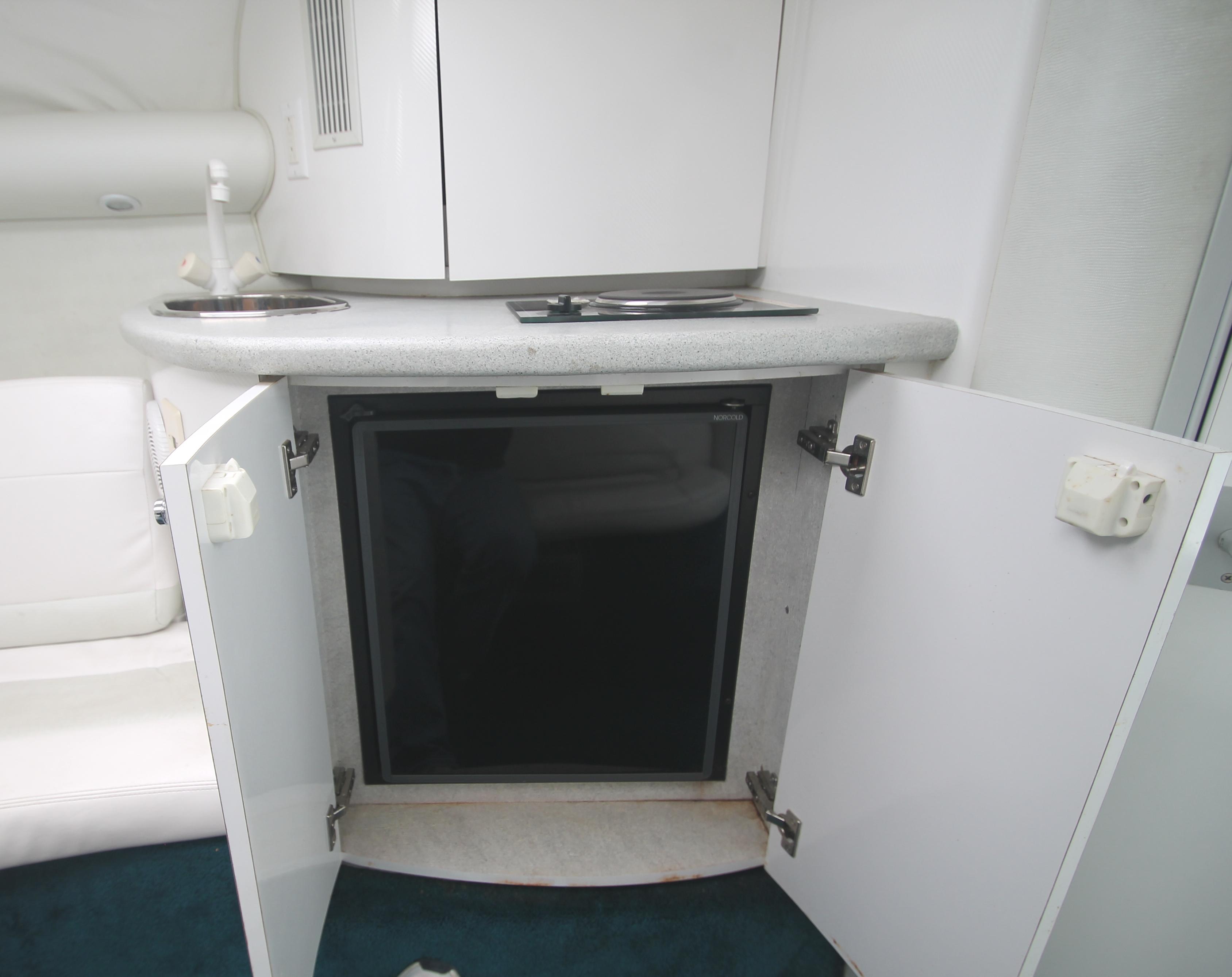 Galley with Refrigerator