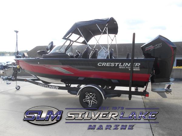 New 2024 Crestliner 1850 Fish Hawk WT JS, 14550 Silver Springs - Boat ...