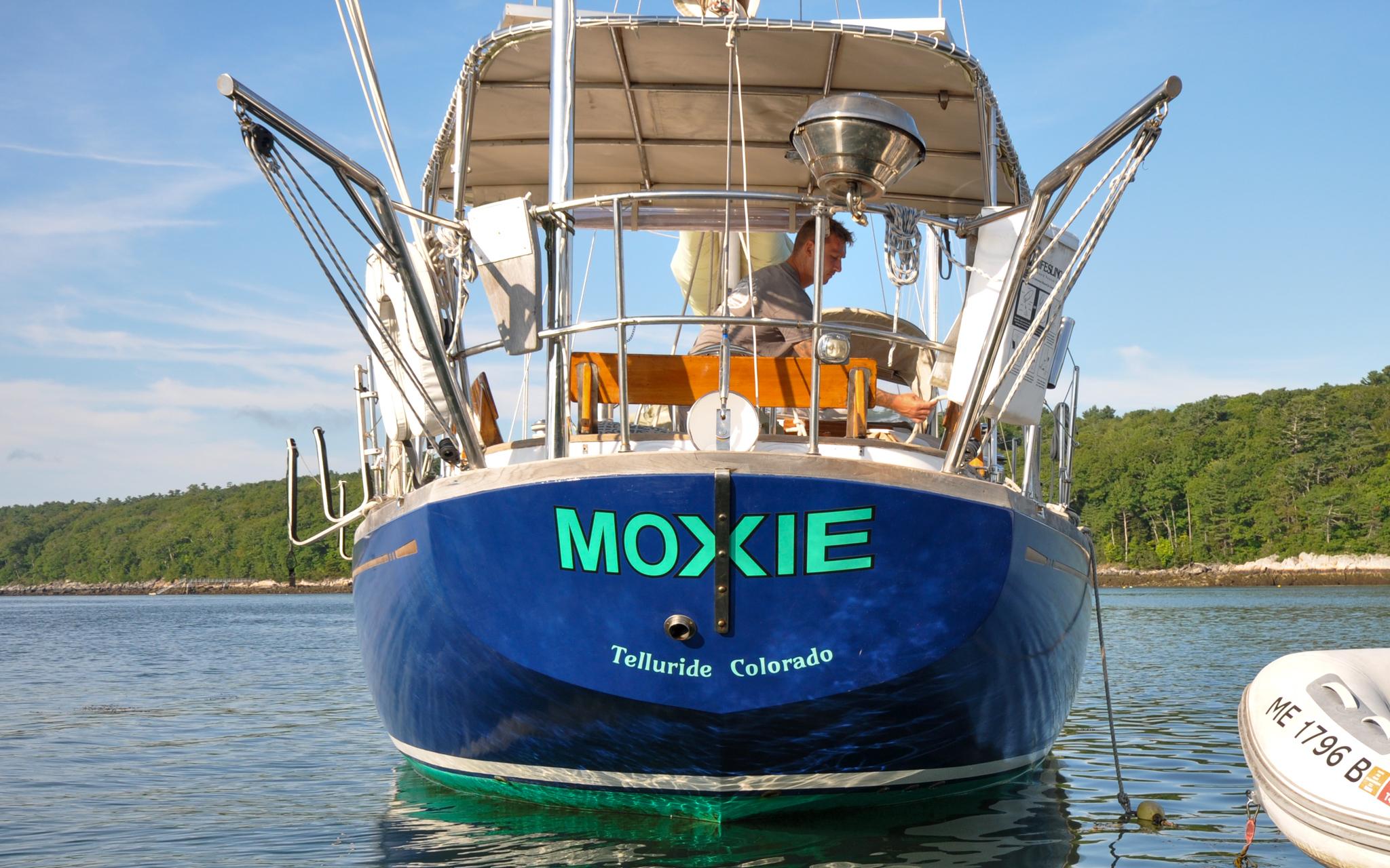 Mason 43 - Moxie - On Mooring