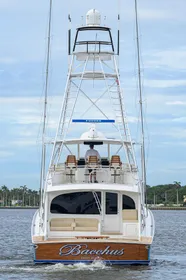 Viking 72 Bacchus - Exterior Aft Profile