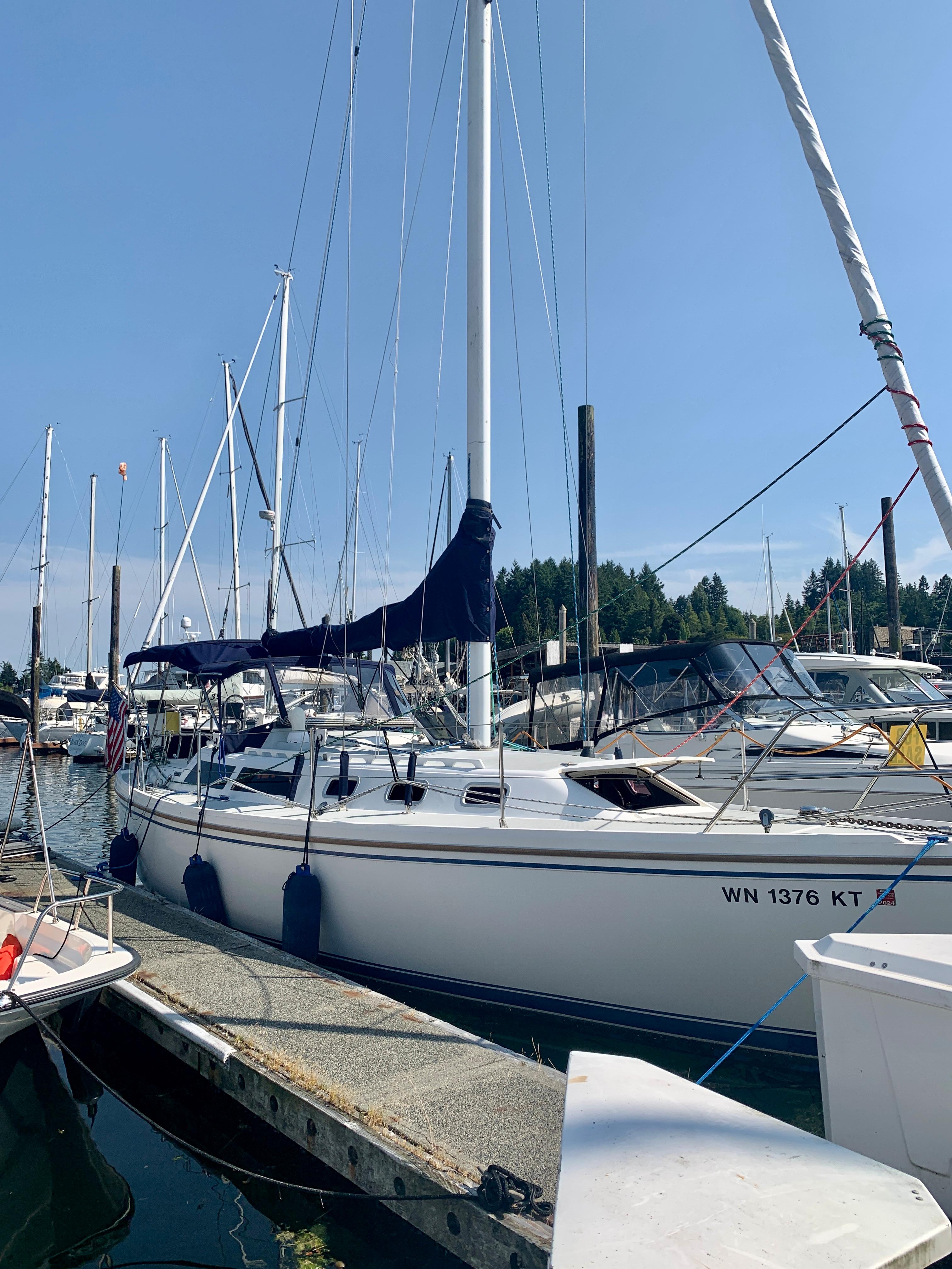 1992 catalina 34 sailboat