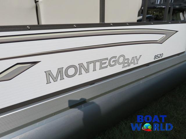 2024 Montego Bay 8520 4-PT Fish Pontoon & 60HP 4-Stroke EFI