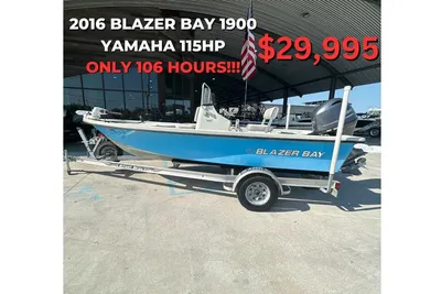 2016 Blazer 1900 Bay