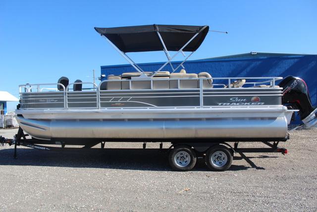 New 2023 Sun Tracker Fishin' Barge 22 DLX, 33852 Lake Placid - Boat Trader