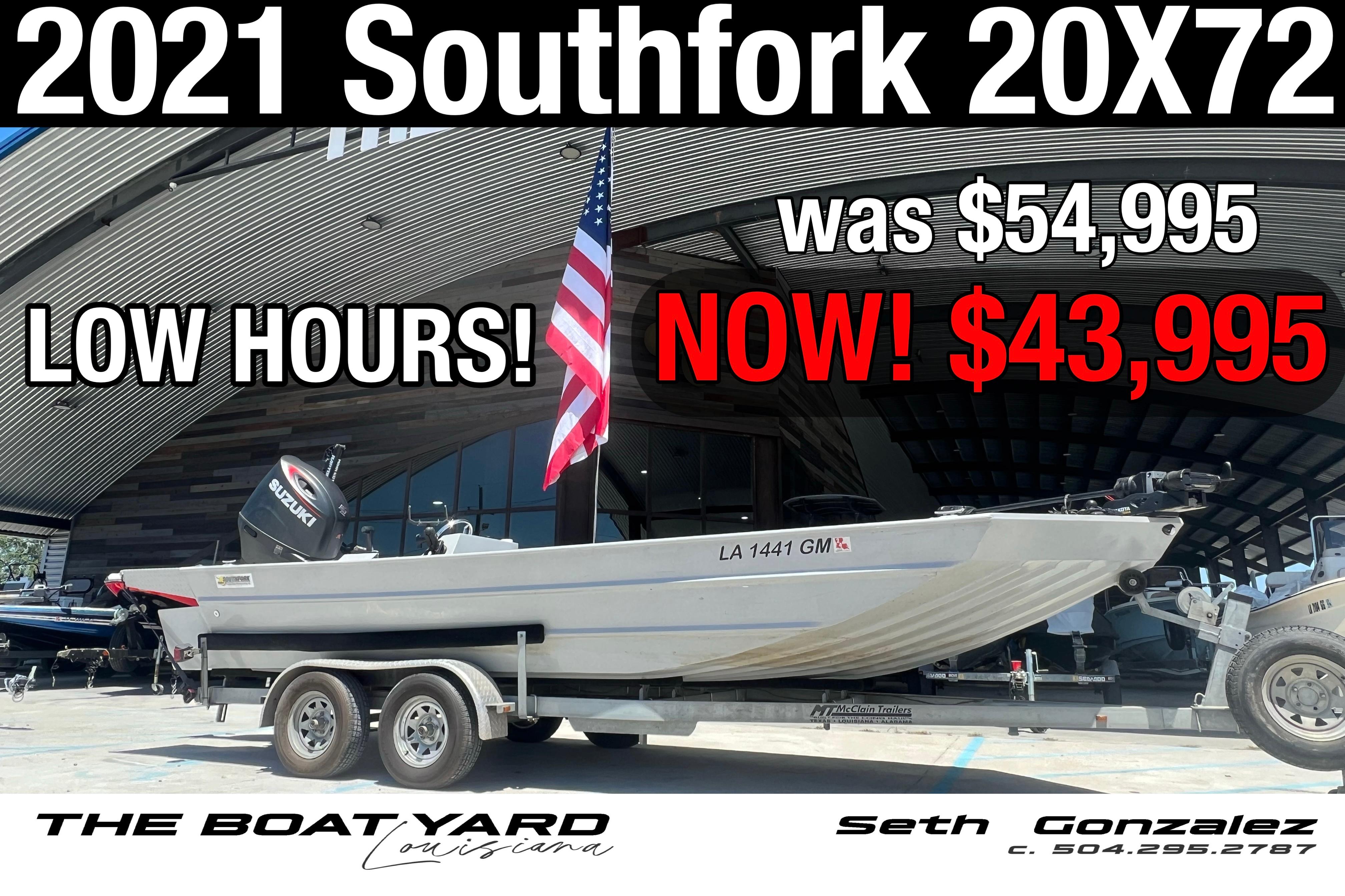 Used 2021 Southfork 20X72, 70072 Marrero Boat Trader