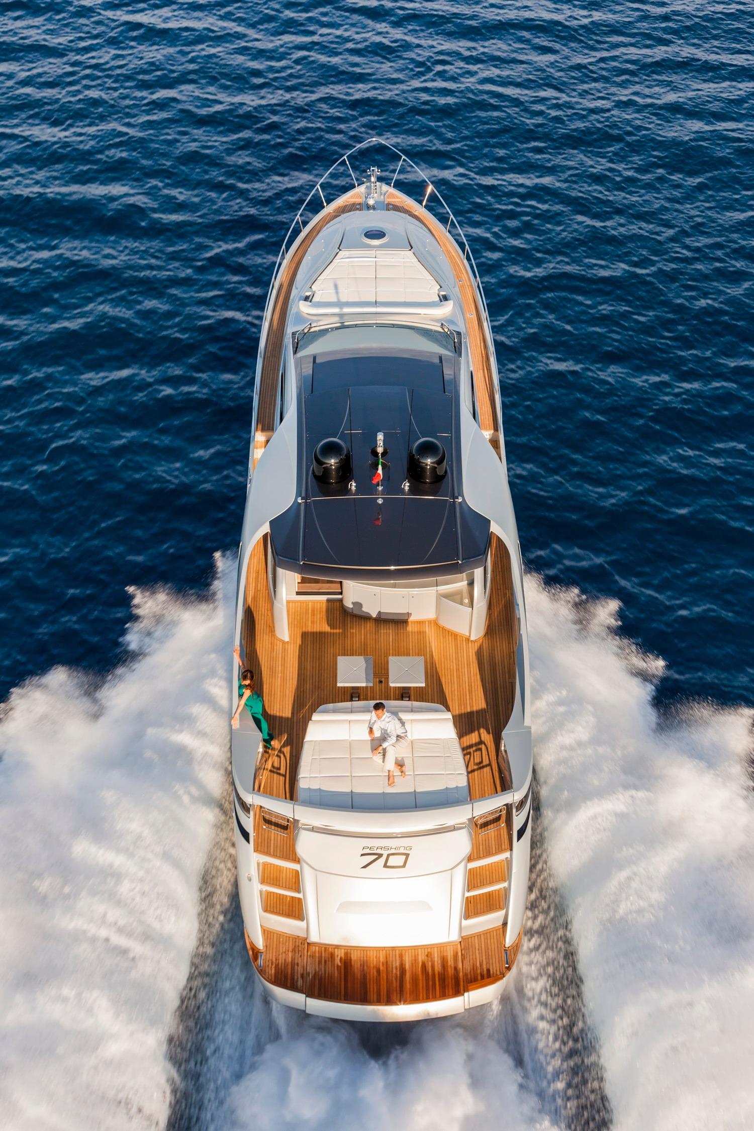 Manufacturer Provided Image: Pershing 70 Stern