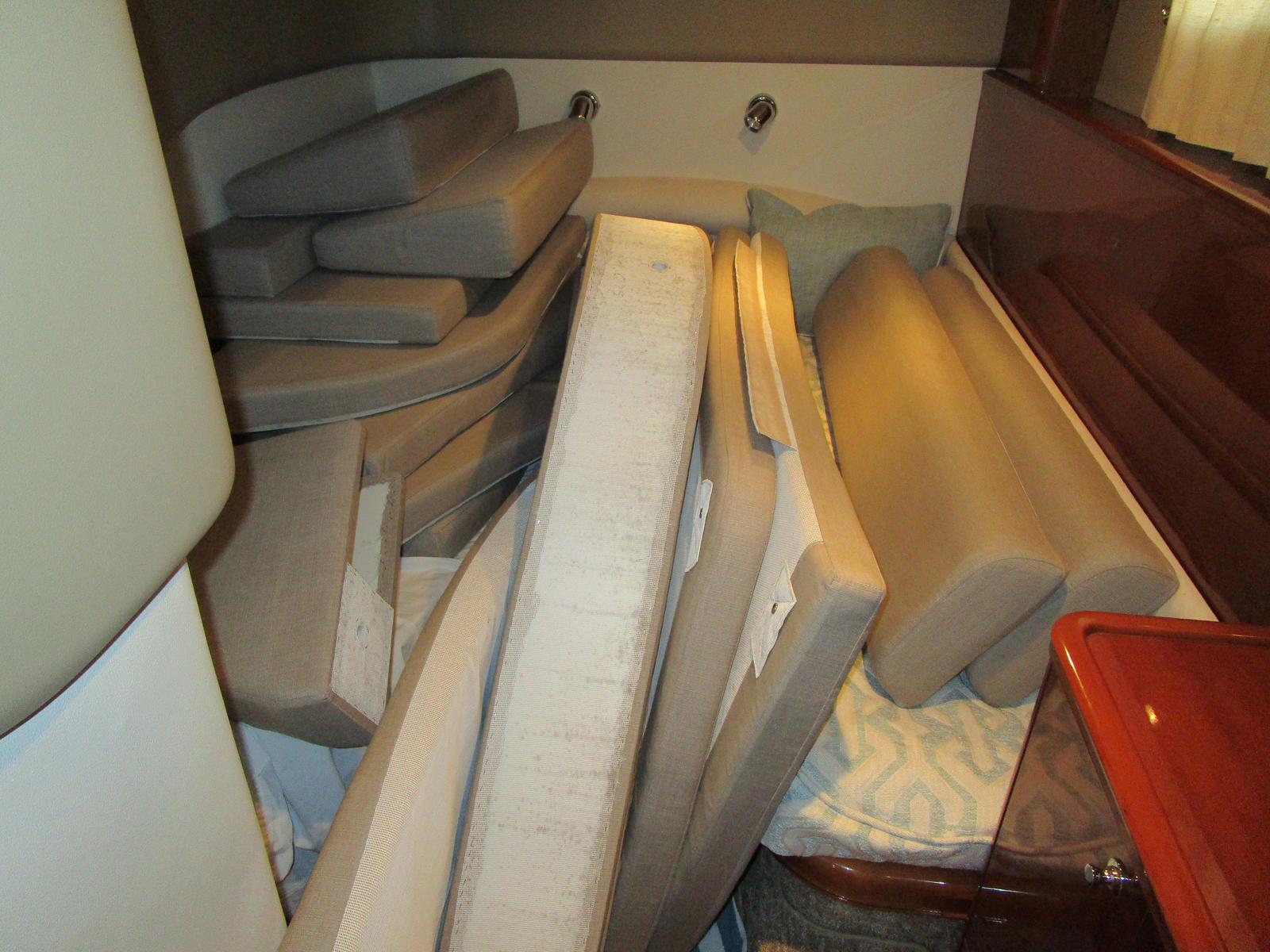 Exterior Cushions Stored Inside