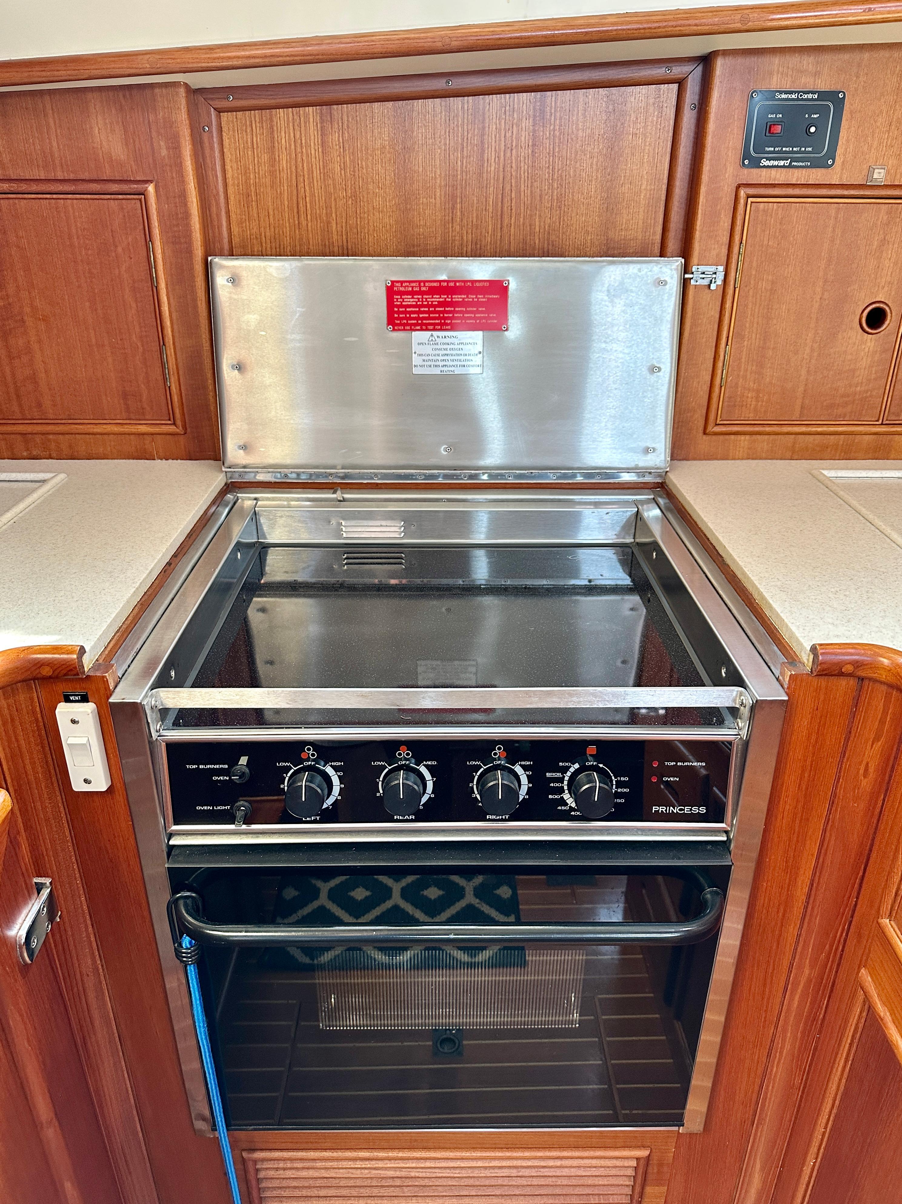 Galley Oven and Cooktop