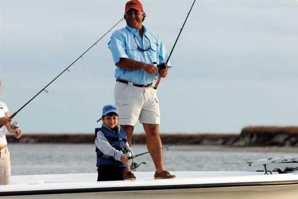 Manufacturer Provided Image: Family amenities make fishing more fun for everyone.