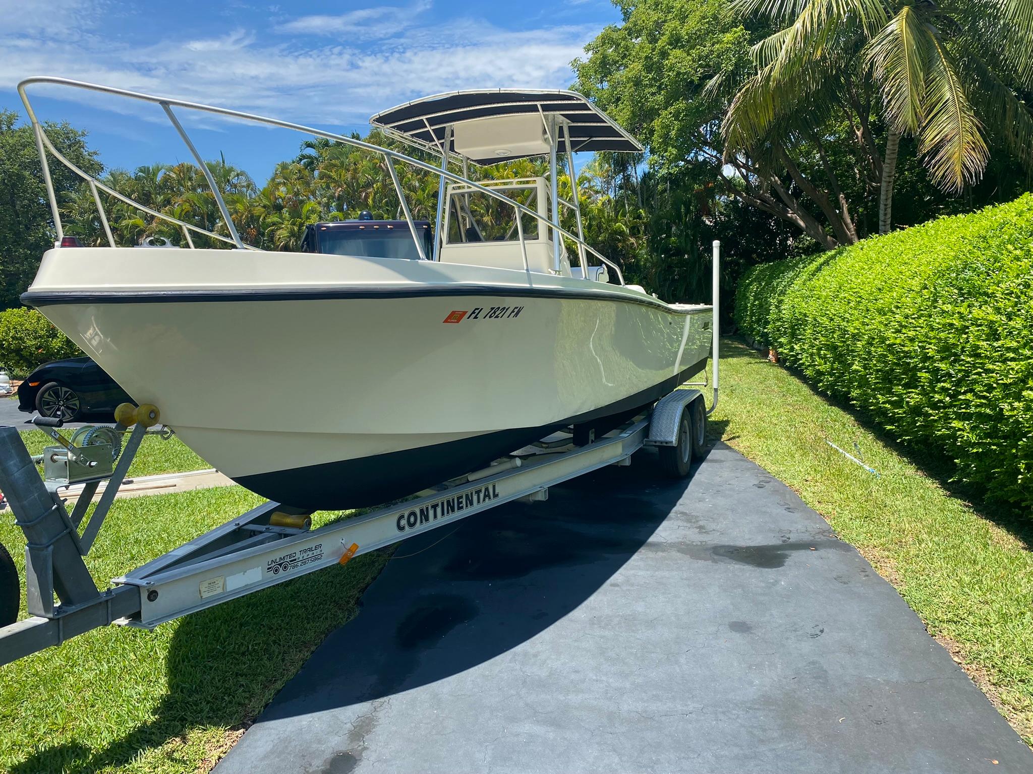 Used 1987 Mako 254 Center Console, 33157 Palmetto Bay - Boat Trader