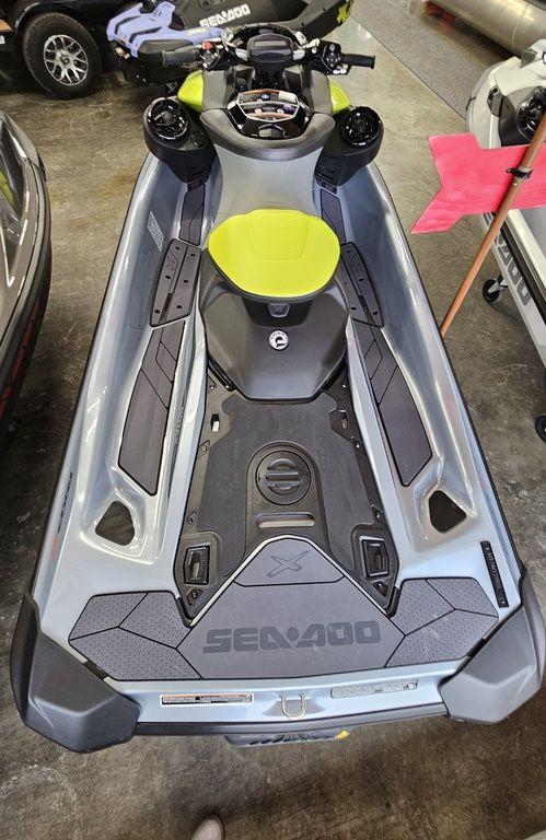 2024 Sea-Doo RXP®-X® 325 iBR Ice Metal/Green Tech, BRP Premium Audio, iBR