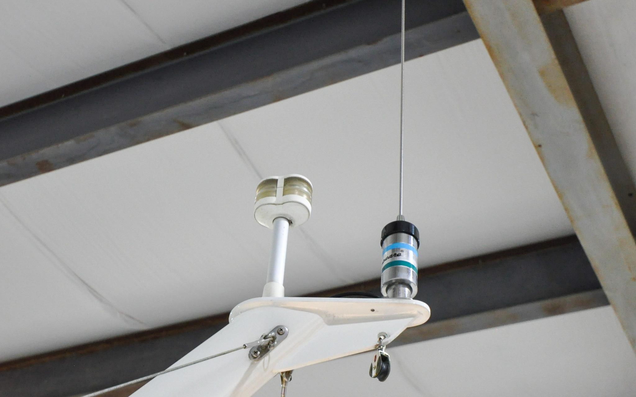 Hinckley Talaria 40 - Jubilee - Pilothouse Roof - Electronics Mast