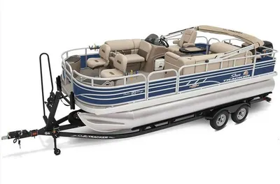 2024 Sun Tracker SUNTRACKER FISHIN BARGE 20 DLX W/ 90HP ELPT 4S