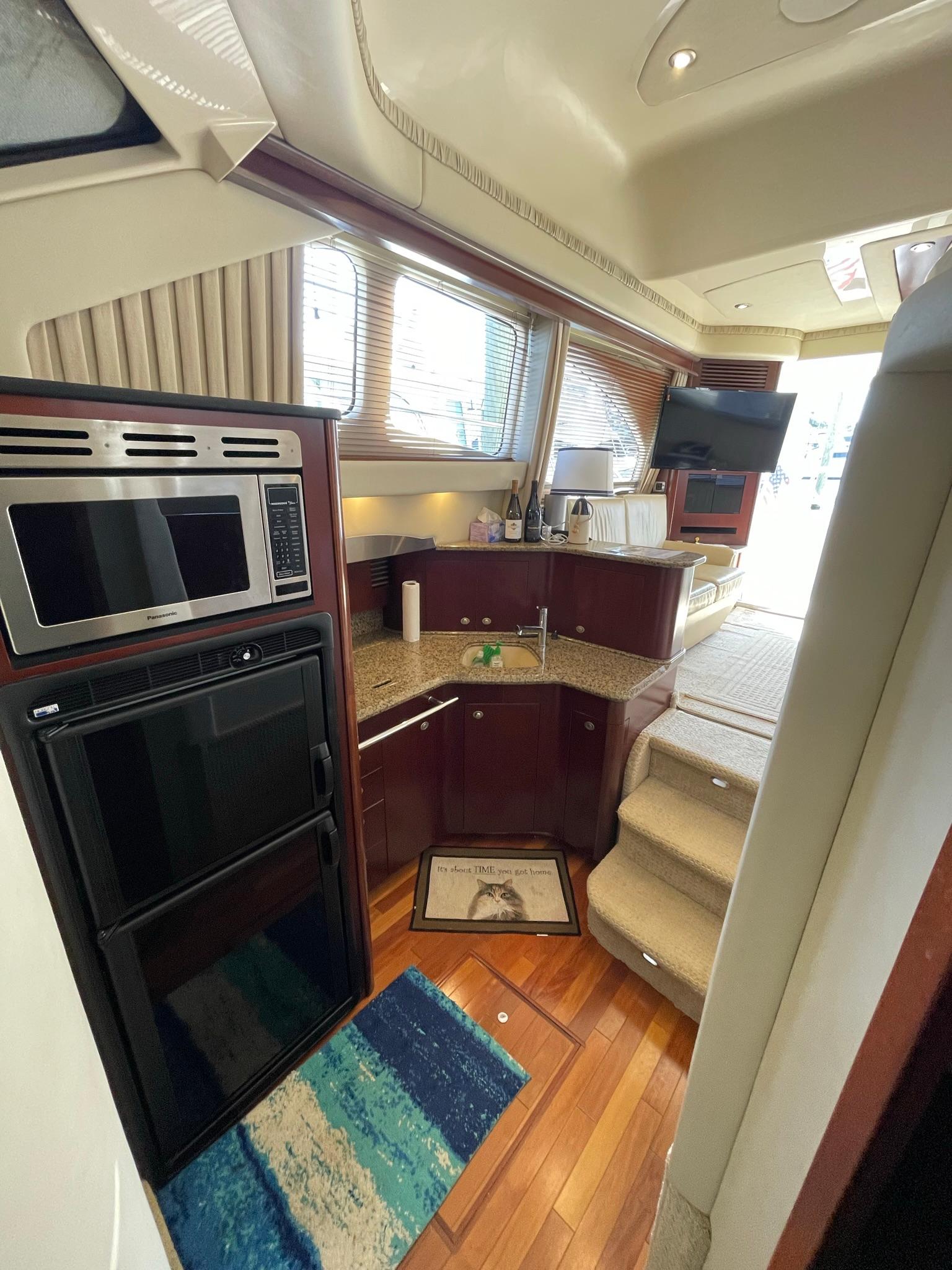 GALLEY LOOKING AFT