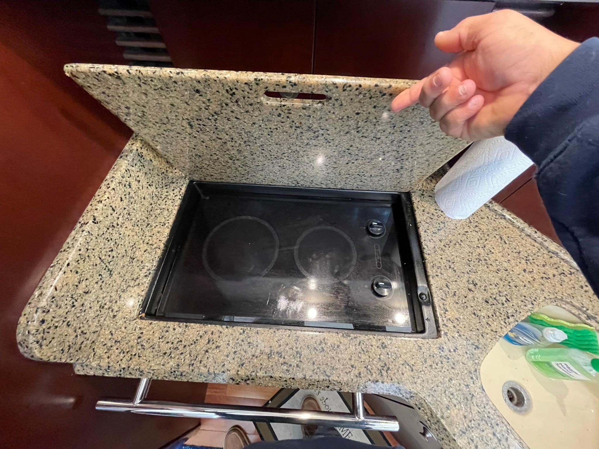 RECESSED TWO BURNER ELECTRIC COOK TOP