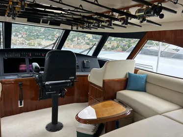 2018 Viking 62 Enclosed Bridge