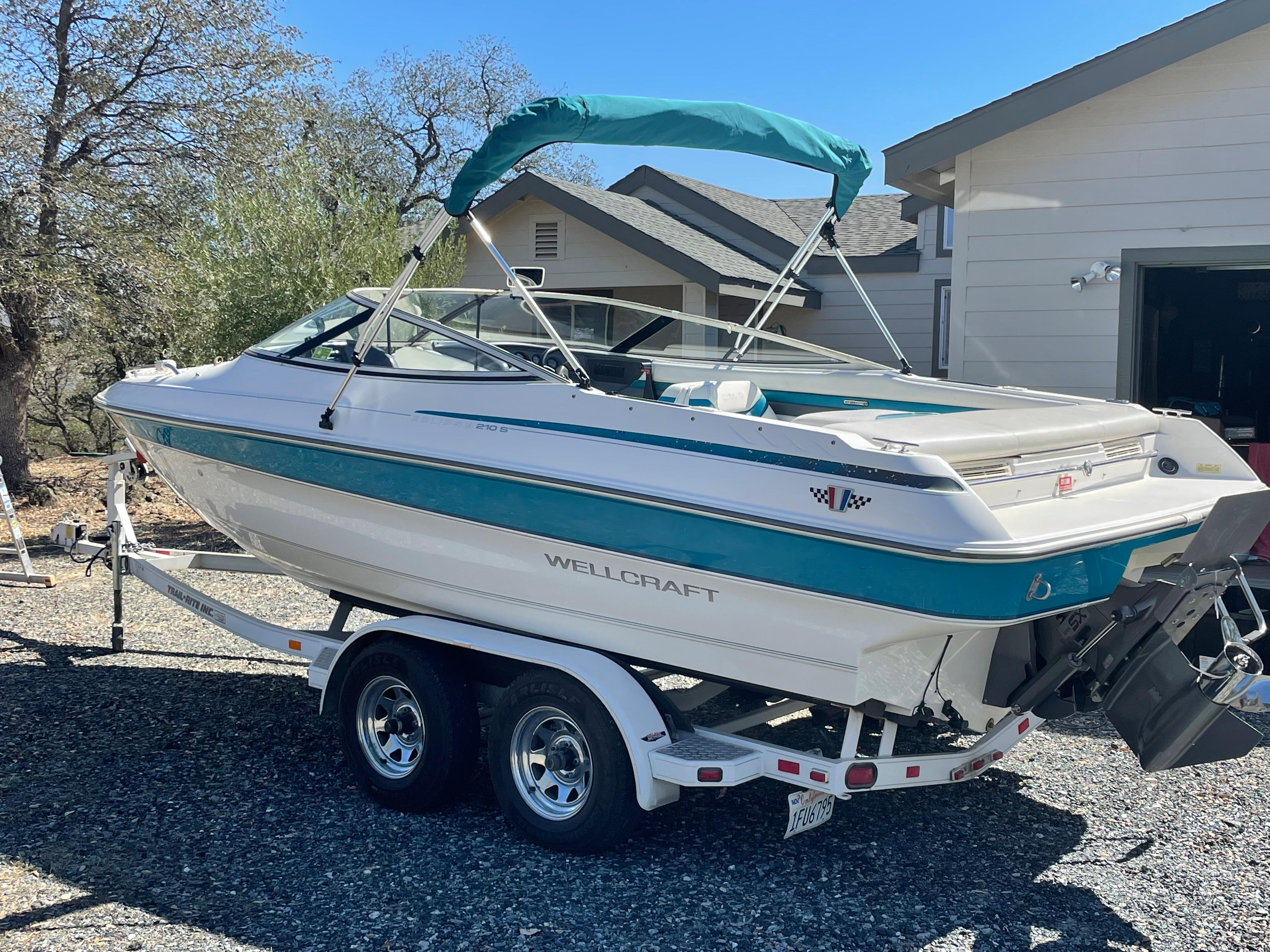 Used 1995 Wellcraft Eclipse 210S, 95329 La Grange - Boat Trader