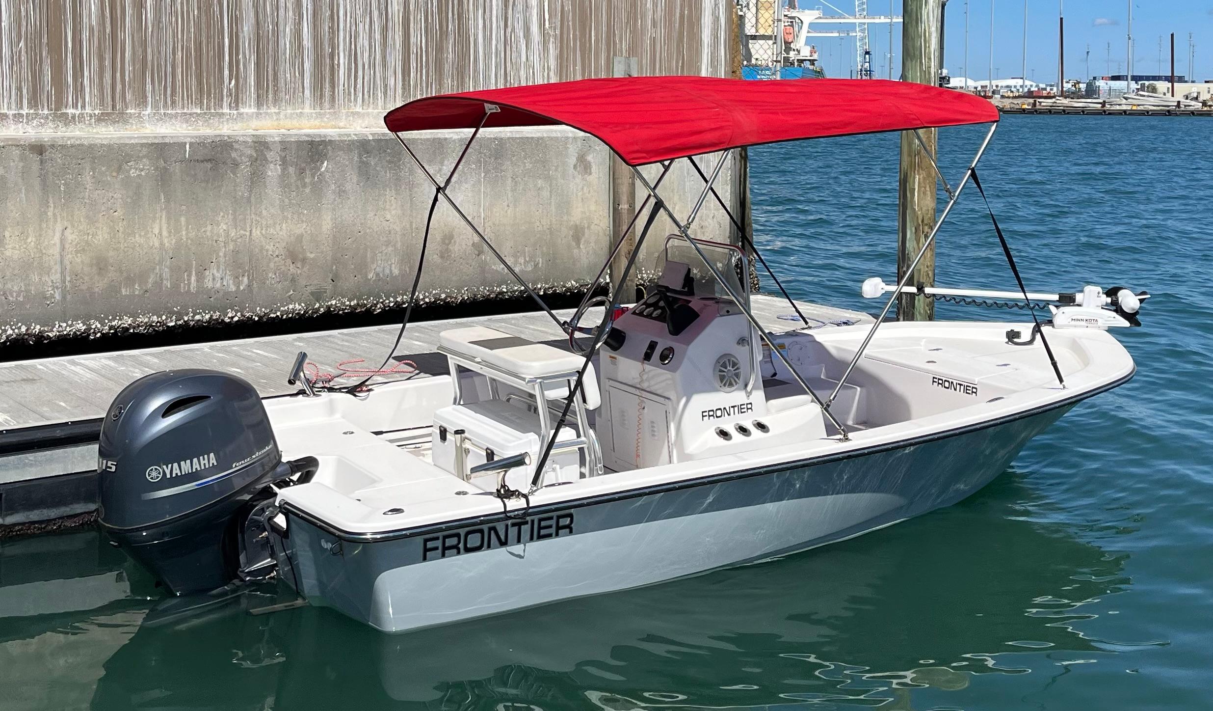 K2 MARINE Frontier 190 Center Console Trailerable Fishing Boat