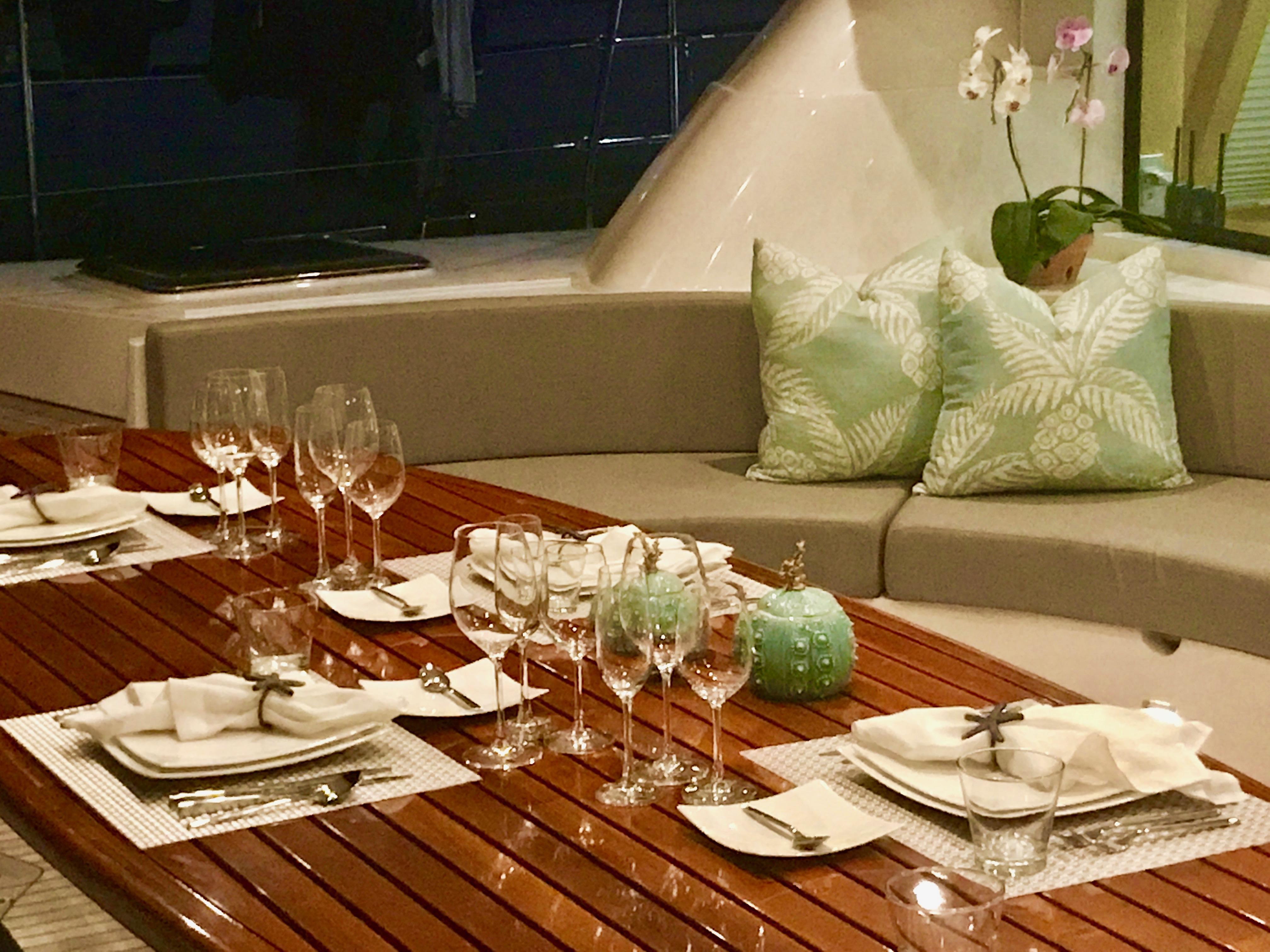 Aft Cockpit Dining Table