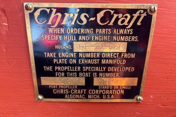 1955 Chris-Craft Cobra 21