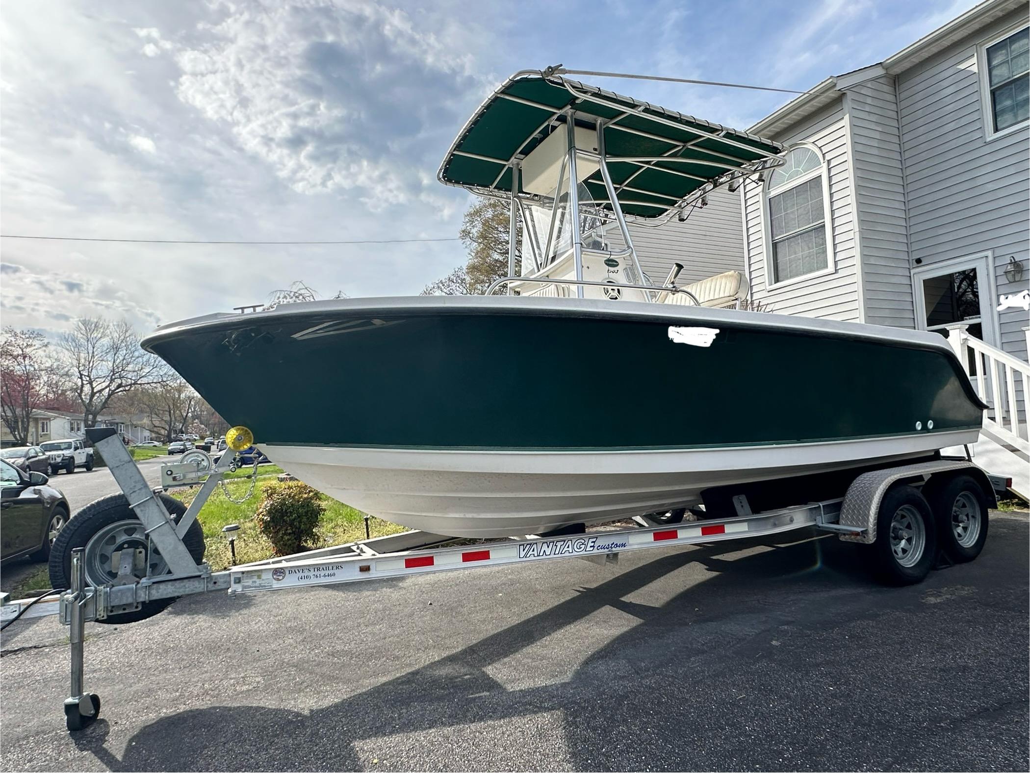 2003 Trophy 1903 Center Console