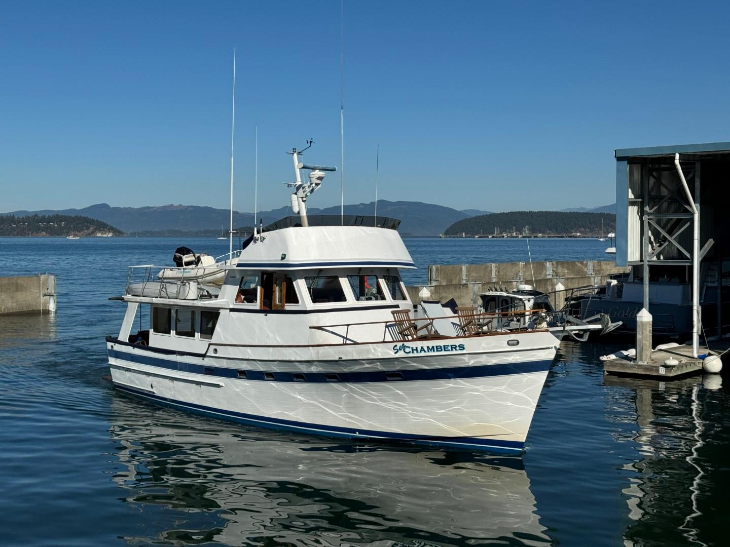 Used 1986 Ocean Alexander Custom Aft Deck Motor Yacht, 98221 Anacortes -  Boat Trader