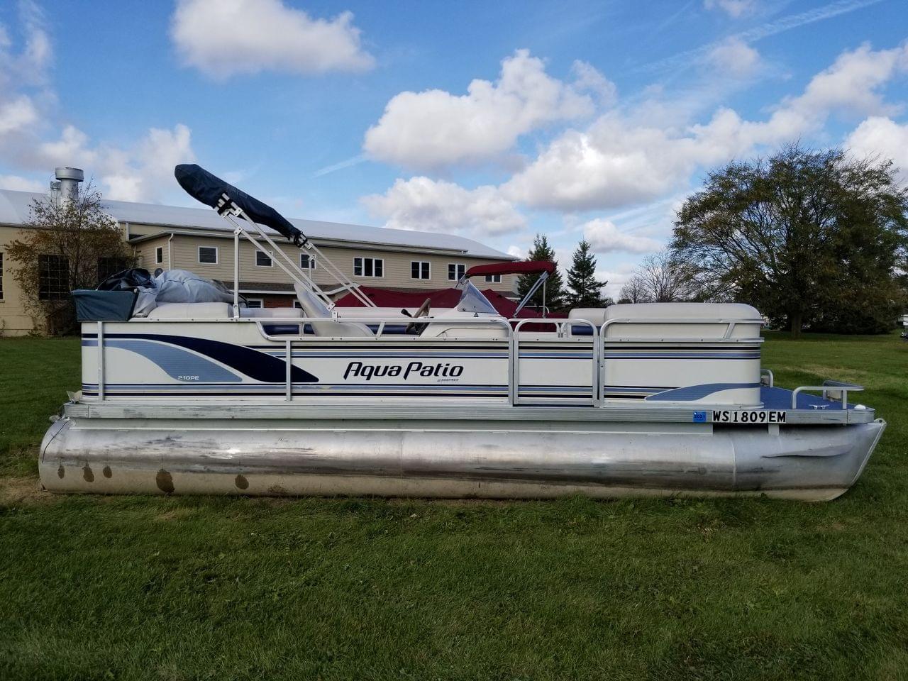 Used 1998 Aquapatio 210pe 53121 Elkhorn Boat Trader