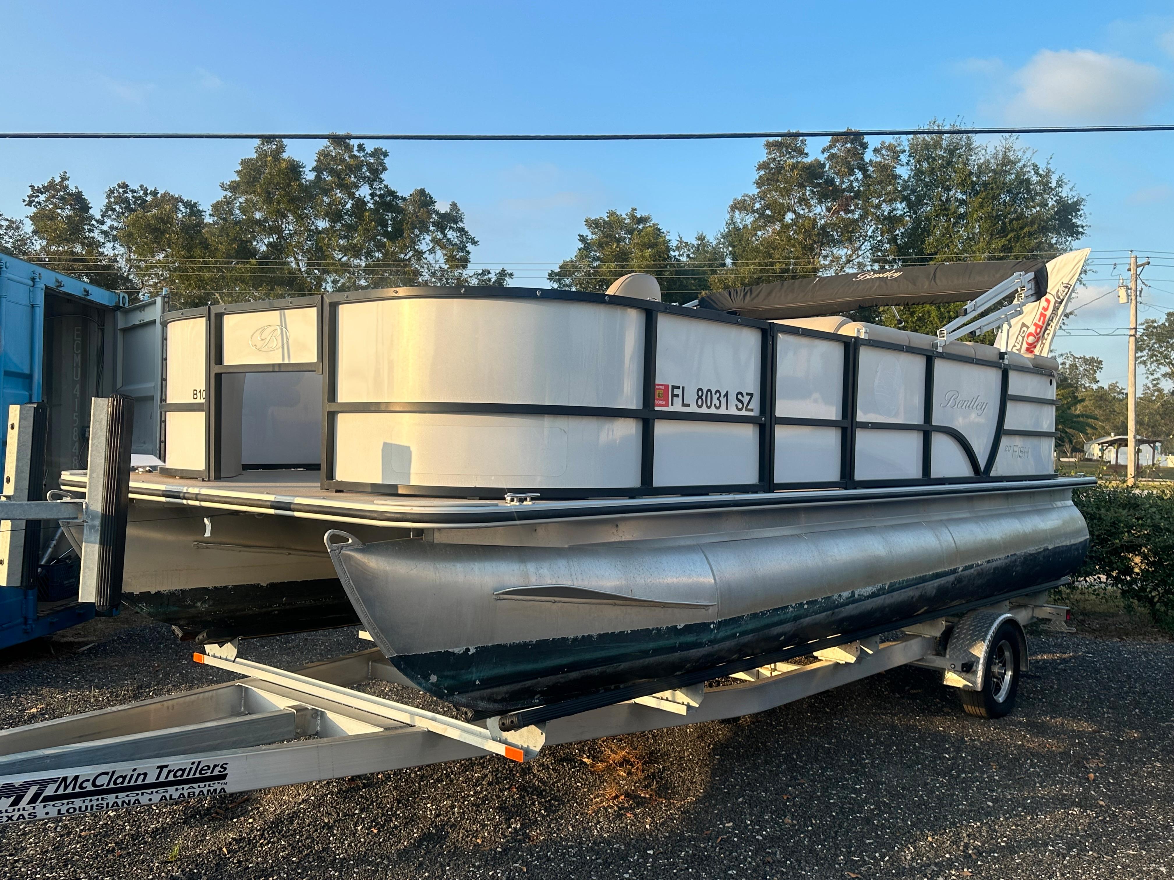 Used pontoons deals